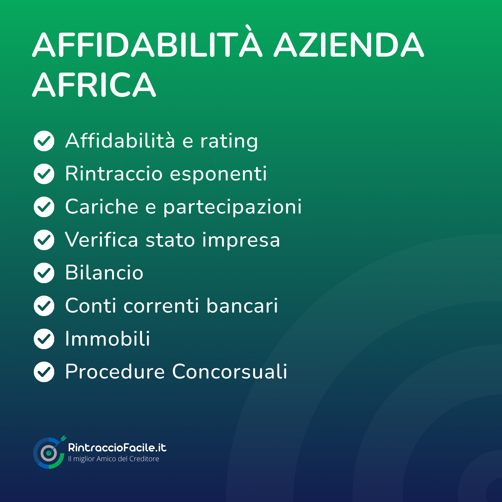Affidabilità e rating Africa