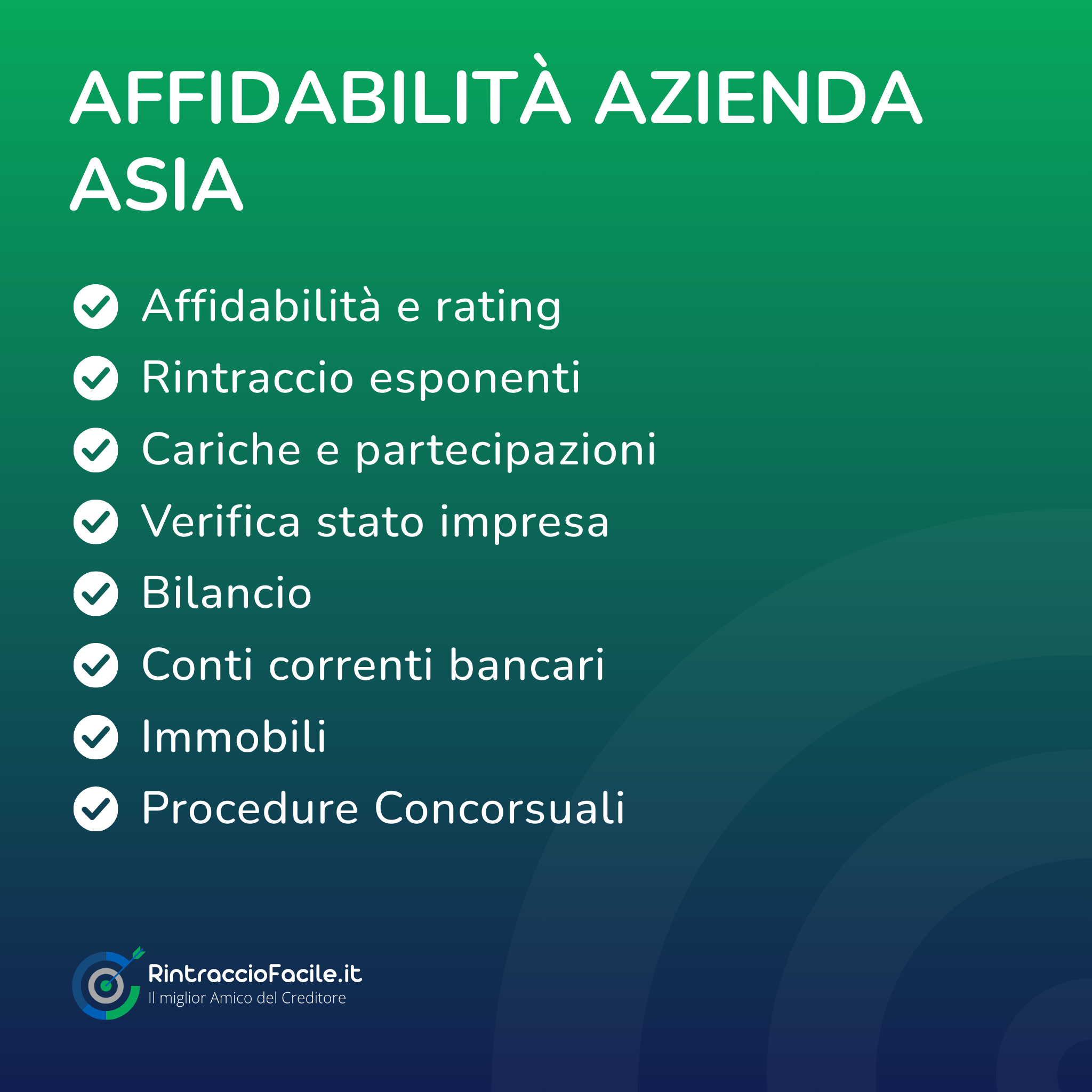Affidabilità e rating Asia